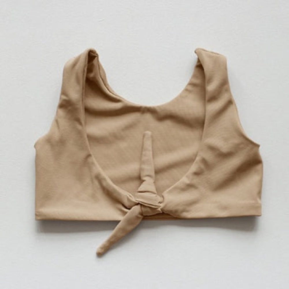 The Simple Folk Bikini Top Dune Neutral Tan Cream - Picture 2 of 16